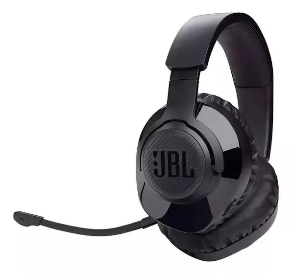Headset Gamer Wireless, JBL Quantum 350, Sem Fio 2.4GHz de Baixa Latência, para PC, PS5 e PS4, com Microfone Removível - Original com Garantia