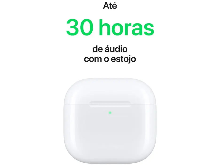 Apple AirPods (4ª Geração) Bluetooth 5.3 - Original com Garantia Apple 1 Ano