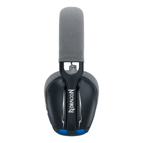 Headset Gamer Multiplataforma, Redragon Skuld Pro, Wireless (2.4GHz + Bluetooth) e com Fio, Áudio 7.1, para PC, Consoles e Mobile - Original com Garantia