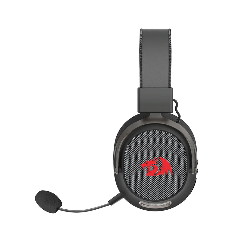 Headset Gamer Sem Fio, Redragon, Arrow Pro H858, Conexão Tripla (2.4GHz, Bluetooth e Fio), com Som Surround 7.1 - Original com Garantia