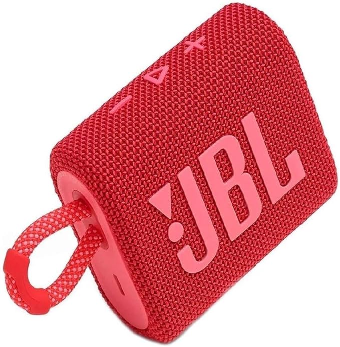 Caixa de Som Portátil, JBL, Go 3, À Prova d'Água e Poeira (IP67), com Som JBL Pro Sound e Bluetooth 5.1 - Original com Garantia