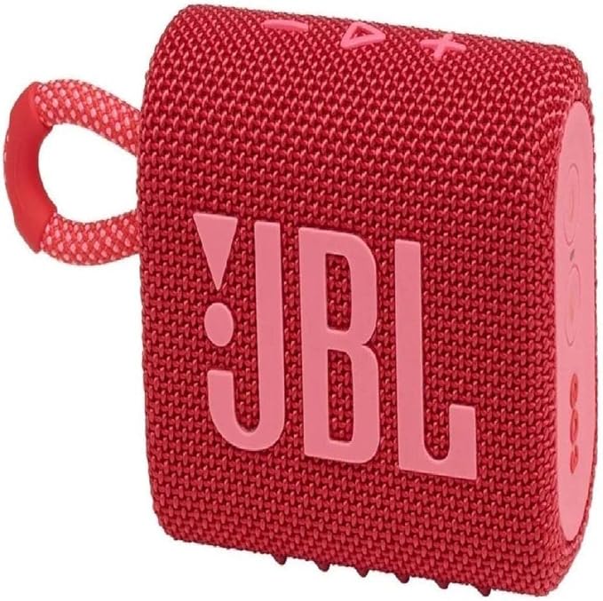 Caixa de Som Portátil, JBL, Go 3, À Prova d'Água e Poeira (IP67), com Som JBL Pro Sound e Bluetooth 5.1 - Original com Garantia