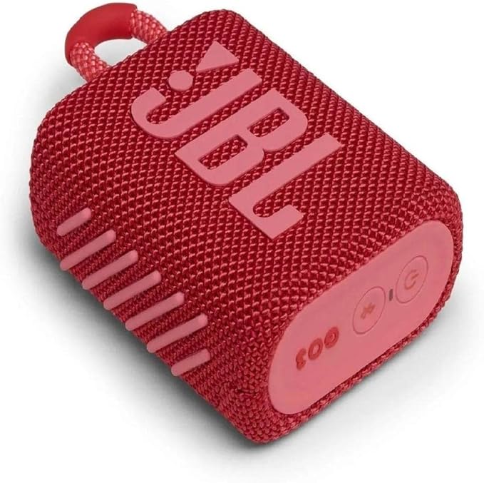 Caixa de Som Portátil, JBL, Go 3, À Prova d'Água e Poeira (IP67), com Som JBL Pro Sound e Bluetooth 5.1 - Original com Garantia