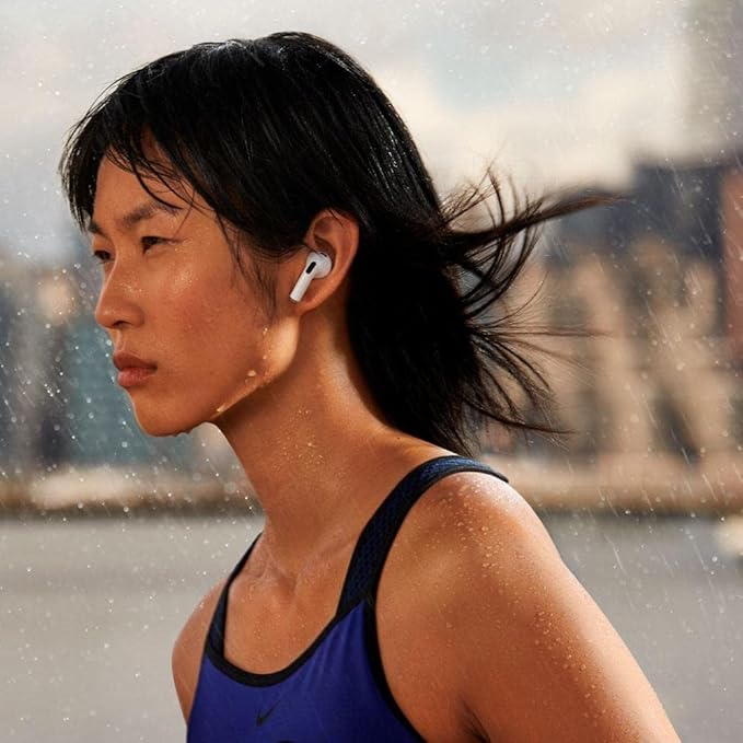 Fone de Ouvido Sem Fio, Apple, AirPods (3ª Geração), com Áudio Espacial, Bluetooth 5.0, Resistente à Água IPX4, Estojo Lightning - Original com Garantia Apple