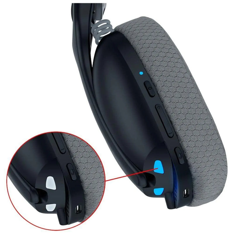 Headset Gamer Multiplataforma, Redragon Skuld Pro, Wireless (2.4GHz + Bluetooth) e com Fio, Áudio 7.1, para PC, Consoles e Mobile - Original com Garantia