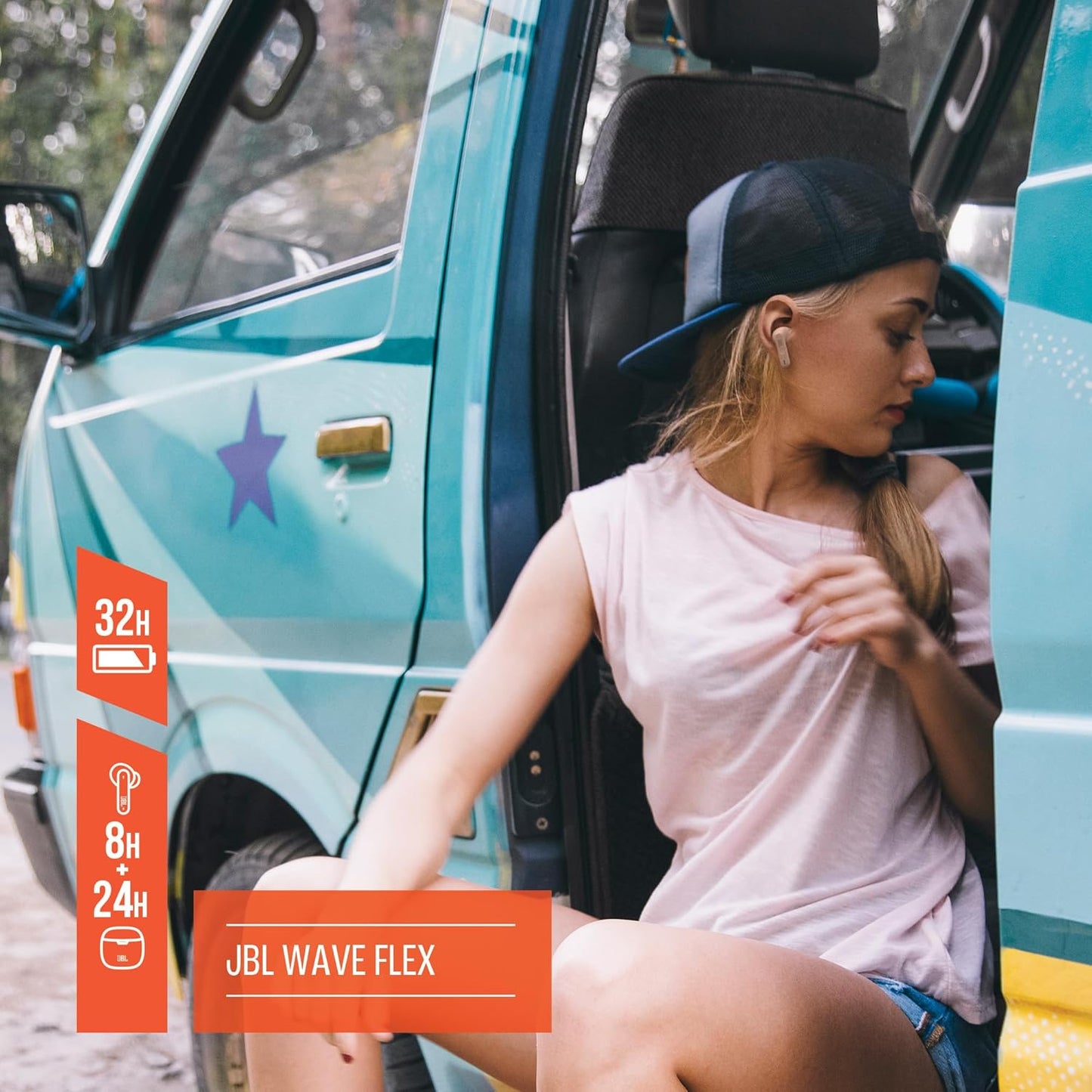 JBL Vibe Flex, Bluetooth 5.2 - Original com Garantia