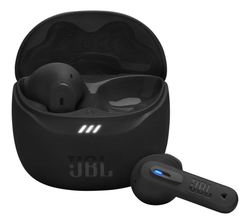 Fone de Ouvido Sem Fio TWS, JBL, Tune Flex, com Cancelamento de Ruído (ANC), Design 2 em 1, Bluetooth 5.3 e 4 Microfones - Original com Garantia