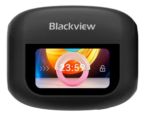 Fone de Ouvido Sem Fio, Blackview, AirBuds 12, com Case com Display LED, À Prova d'Água IPX7, Bluetooth 5.4, Esportivo - Original com Garantia