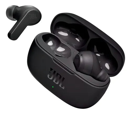 Fone de Ouvido Sem Fio TWS, JBL, Wave 200TWS, com JBL Deep Bass Sound, Bluetooth 5.0 e Design Intra-auricular - Original com Garantia