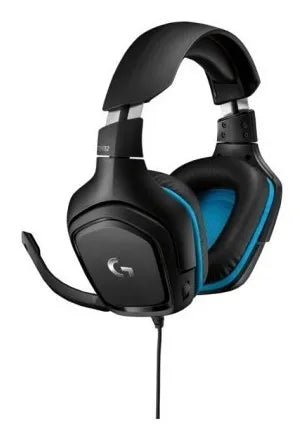 Headset Gamer com Fio, Logitech G, G432, com Som Surround 7.1 DTS:X 2.0, Conexão USB e 3.5mm, Multiplataforma - Original com Garantia