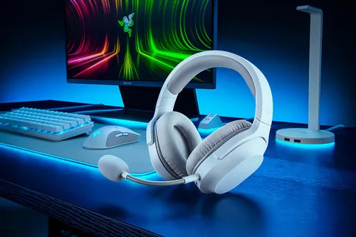 Razer Barracuda X, Headset Gamer com Razer SmartSwitch Dual Wireless, Microfone HyperClear Removível, Ultraleve, Multiplataforma - Original com Garantia