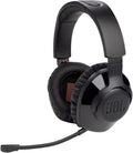 Headset Gamer Wireless, JBL Quantum 350, Sem Fio 2.4GHz de Baixa Latência, para PC, PS5 e PS4, com Microfone Removível - Original com Garantia